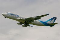 F-GTUI @ LFPO - Boeing 747-422, Take off rwy 24, Paris-Orly Airport (LFPO-ORY) - by Yves-Q