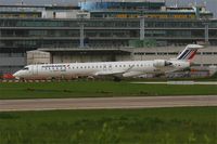 F-HMLF @ LFPO - Bombardier CL-600-2E25, Taxiing after landing Rwy 26, Paris-Orly Airport (LFPO-ORY) - by Yves-Q