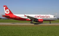 D-ABDQ @ LOWG - Air Berlin Airbus A320-214 - by Andi F