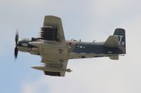 N959AD @ YIP - AD-4NA Skyraider - by Florida Metal
