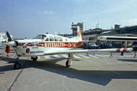 CN-TAE @ LFPB - Mooney M.22 Mustang [680005] Paris Le Bourget~F 13/06/1981. From a slide. - by Ray Barber