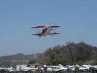 N17PE @ SZP - 1996 Eberle AVIAT EAGLE II, Lycoming AEIO-360 200 Hp, fast takeoff climb Rwy 22 - by Doug Robertson