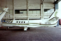 OO-SEL @ EBAW - Cessna Citation I [500-0133] (Air Select) Antwerp-Deurne~OO 12/05/1979. From a slide. - by Ray Barber
