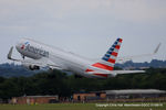 N397AN @ EGCC - American Airlines - by Chris Hall