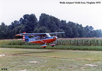 N68546 @ VA56 - Wells Airport VA56, Ivor, Virginia, Photo by Kenneth W. Keeton 1975 - by Kenneth W. Keeton