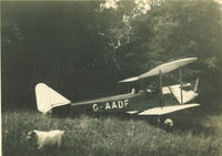 G-ADDF - Gipsy Moth  80 HP Cirrus engine.   

1928 ?     Pilot  J.J.Gurney  Taken in the park at Northrepps Hall  NR27 0JW  England - by Pam Gurney