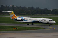 9A-BTE @ LOWG - Trade Air Fokker 100 @ GRZ - by Stefan Mager