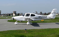 N5226R @ KRHV - Locally-Based 2006 Cirrus SR22 taxing to hold area @ Reid-Hillview Airport San Jose, CA - by Steve Nation