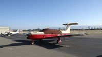 N39944 @ KRHV - California-based 1978 Piper Saratoga Turbo (with cover) sitting on the transient ramp at Reid Hillview Airport, San Jose, CA. - by Chris Leipelt