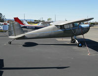 N2014V @ KWHP - Locally-Based 1947 Cessna 120 as NC2014V @ Whiteman Airport, Pacoima, CA - by Steve Nation