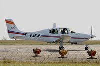 F-HKCH @ LFRL - Cirrus SR-20, Cassidian Aviation Training Services, Lining up prior take-off rwy 23, Lanvéoc-Poulmic Naval Air Base (LFRL) - by Yves-Q