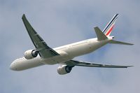 F-GZNK @ LFPG - Boeing 777-328ER, Take off rwy 27L, Roissy Charles De Gaulle airport (LFPG-CDG) - by Yves-Q