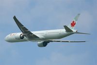 C-FIUR @ LFPG - Air Canada Boeing 777-333ER, Take off rwy 27L, Roissy Charles De Gaulle airport (LFPG-CDG) - by Yves-Q