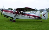 G-AKVR @ EGBO - Spring Wings&Wheels visitor. Privately Owned. - by Paul Massey