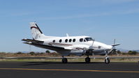 N12GJ @ KPAO - Reid Hillview-based 1972 Beechcraft King Air E90 taxing in after landing at Palo Alto Airport, Palo Alto, CA. - by Chris Leipelt