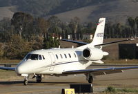 N816CS @ KSBP - Sierra Aviation LLC 2001 Cessna 560XL taxing to the FBO at San Luis Obispo Airport, San Luis Obispo, CA. - by Chris Leipelt