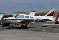 N2395V @ KSQL - Locally-Based 1985 Piper PA-28-181 @ San Carlos Airport, CA - by Steve Nation