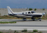 N133DR @ KSQL - Visiting 2005 Piper PA-32-301XTC taxis for takeoff @ San Carlos Airport, CA - by Steve Nation