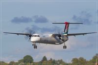 LX-LGF @ EDDR - De Havilland Canada DHC-8-402Q - by Jerzy Maciaszek