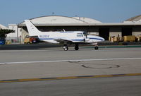 N62858 @ KBUR - Ameriflight 1976 Piper PA-31-350 revving up for daily mail run @ @ Bob Hope International Airport, Burbank, CA - by Steve Nation