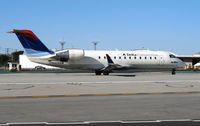 N426SW @ KBUR - Delta Connection by Sky West 2001 Bombardier CL-600-2B19 waiting for takeoff @ Bob Hope International Airport, Burbank, CA - by Steve Nation