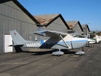 N46615 @ SZP - Locally-Based 1968 Cessna 172K with cockpit cover @ Santa Paula Airport, CA - by Steve Nation