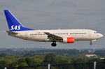 LN-RNN @ EGLL - SAS B737 landing in LHR - by FerryPNL