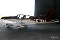 G-BIXA @ EGPT - Hangared at Perth EGPT - by Clive Pattle