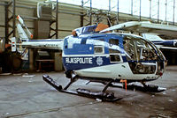 PH-RPR @ EHAM - Bolkow Bo.105CB [S-356] (Rijkspolitie) Amsterdam-Schiphol~PH 12/05/1979. From a slide. - by Ray Barber