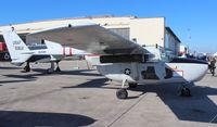 N5259W @ NIP - Cessna O-2 - by Florida Metal