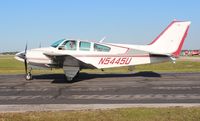 N5445U @ LAL - Beech 55 - by Florida Metal