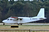 G-BDHU @ EGLF - Britten-Norman BN-2A-26 Islander [0767] (Britten-Norman) Farnborough~G 10/09/1976. From a slide. - by Ray Barber