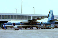 PH-ARO @ EHAM - Fokker F.27-400M Friendship [10270] (KLM Cityhopper) Amsterdam-Schiphol~PH 12/05/1979. From a slide. - by Ray Barber