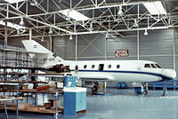 EP-AHV @ LFPB - Dassault Falcon 20E [320] Paris Le-Bourget~F 17/09/1978 - by Ray Barber