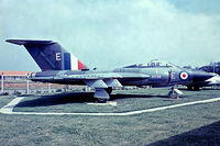 XH768 @ EGMC - Gloster Javelin FAW.9 [Unknown] (Royal Air Force) Southend~G 03/07/1974. From a slide. - by Ray Barber