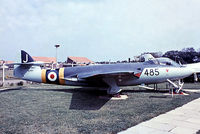 XE489 @ EGMC - XE489   Hawker Sea Hawk FGA.6 [AW.6385] (Royal Navy) Southend~G 03/07/1974. From a slide wears false marks. - by Ray Barber