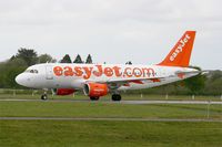 G-EZAL @ LFRB - Airbus A319-111, Take-off run rwy 25L, Brest-Bretagne airport (LFRB-BES) - by Yves-Q