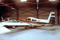 F-GATT @ LFPX - Grumman American AA-5B Tiger [AA5B-0651] Chavenay~F 13/09/1980. From a slide. - by Ray Barber