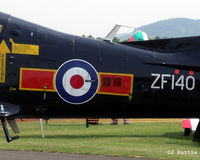 ZF140 @ EGPT - One for the aero modellers - Close-up on static display in the static park during the Heart of Scotland Airshow held at Perth (Scone) airfield EGPT - by Clive Pattle
