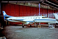 OO-JPN @ EHAM - Swearingen SA.226AT Merlin IV [AT-002] (Sabena) Amsterdam-Schiphol~PH 12/05/1979. From a slide. - by Ray Barber