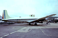 45061 @ LFPB - Douglas DC-7C [45061] (French Air Force) Paris Le-Bourget~F 13/06/1981. From a slide. - by Ray Barber