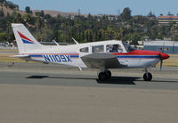 N1109X @ KCCR - 1975 Piper PA-28-180 Cherokee Archer taxiing @ Buchanan Field, Concord, CA - by Steve Nation