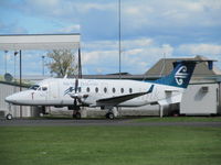 ZK-EAM @ NZHN - outside eagle airways facility - by magnaman