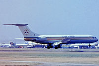 5X-UVJ @ EGLL - 5X-UVJ   Vickers Super VC-10 1151 [884] (East African Airways) Heathrow~G 22/05/1976. From a slide landing 28R. - by Ray Barber
