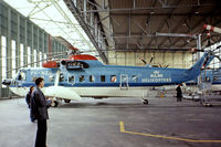 PH-NZG @ EHAM - Sikorsky S-61N [61753] (KLM Helicopters) Amsterdam-Schiphol~PH 12/05/1979/. From a slide different KLM markings. - by Ray Barber