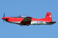 A-933 @ LSMP - Pilatus (NC)PC-7 are used mainly as pilot taxy in between the different airbases, PC-7 Display Team and targets for Diversion-to-Land Scenarios - by Grimmi