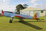 G-BARS @ X5FB - De Havilland DHC-1 Chipmunk 22, a visitor to Fishburn Airfield, September 5th 2015. - by Malcolm Clarke