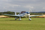 G-GDTU @ X5FB - Mudry CAP-10B taxies in at Fishburn Airfield, September 5th 2015. - by Malcolm Clarke