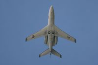 129 @ LFRJ - Dassault Falcon 10 MER, Vertically, Along rwy axis, Landivisiau Naval Air Base ( LFRJ) - by Yves-Q