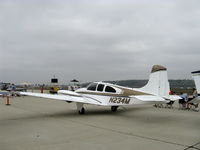 N234M @ CMA - 1963 Beech D95A TRAVEL AIR, two Lycoming IO-360-B1A 180 Hp each - by Doug Robertson